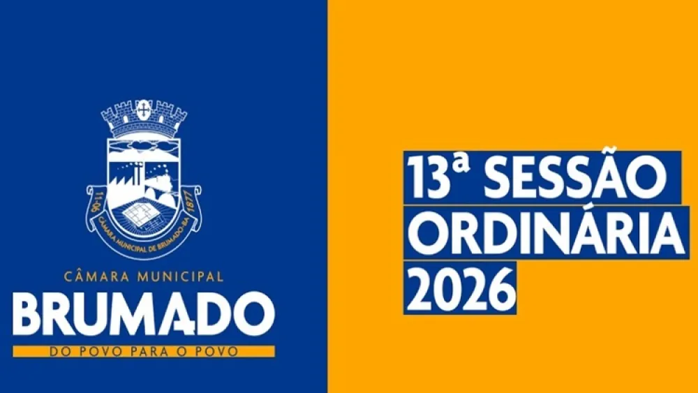 AO VIVO: 13ª Sessão Ordinária da Câmara de Vereadores de Brumado