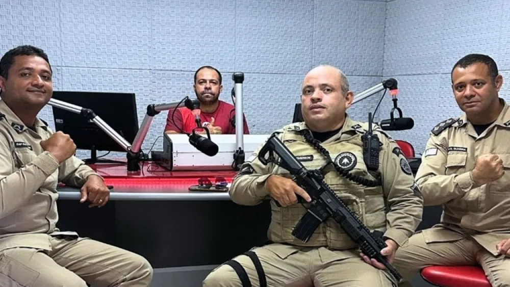 Brumado: Câmara FM e 24º BPM lançam programa para aproximar polícia e comunidade