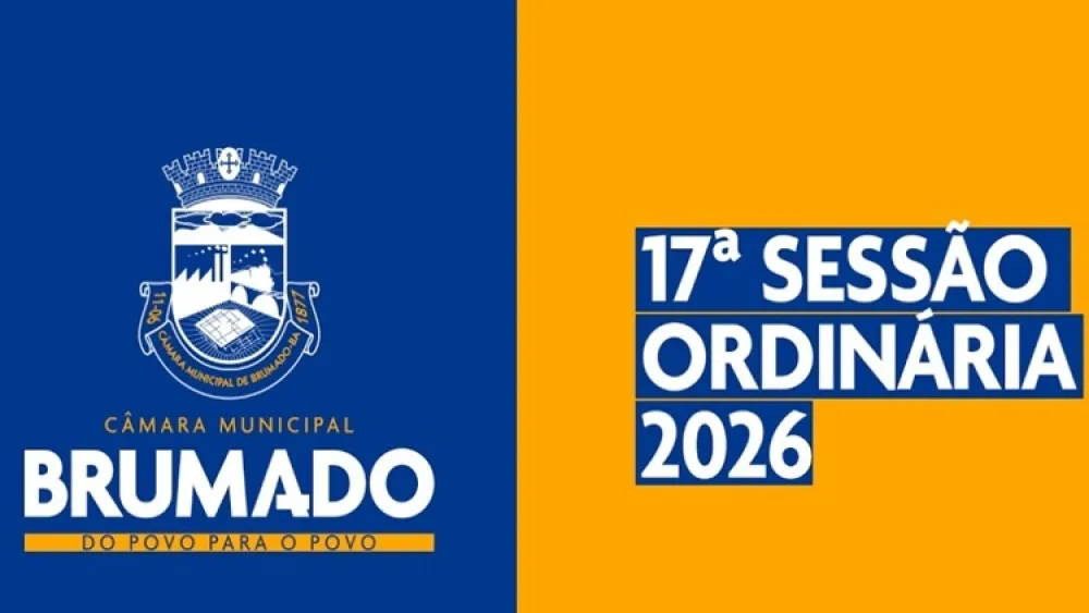 AO VIVO: 17ª Sessão Ordinária da Câmara de Vereadores de Brumado