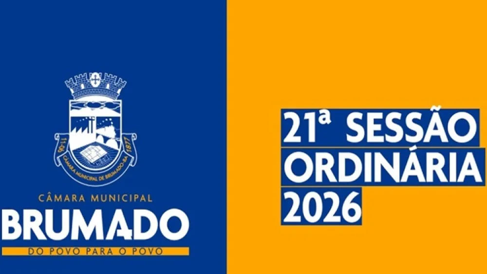 AO VIVO: 21ª Sessão Ordinária da Câmara de Vereadores de Brumado