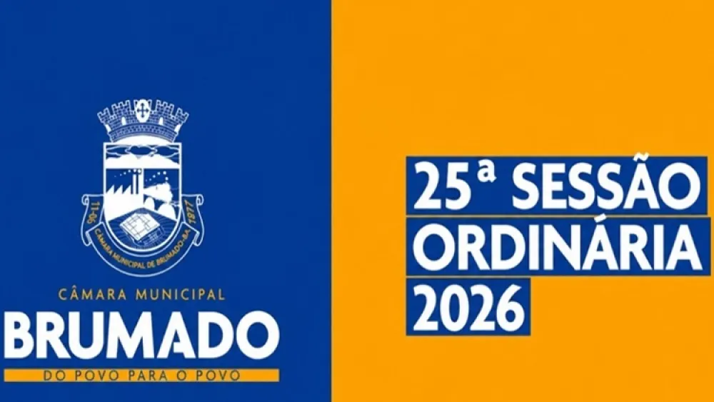 AO VIVO: 25ª Sessão Ordinária da Câmara de Vereadores de Brumado