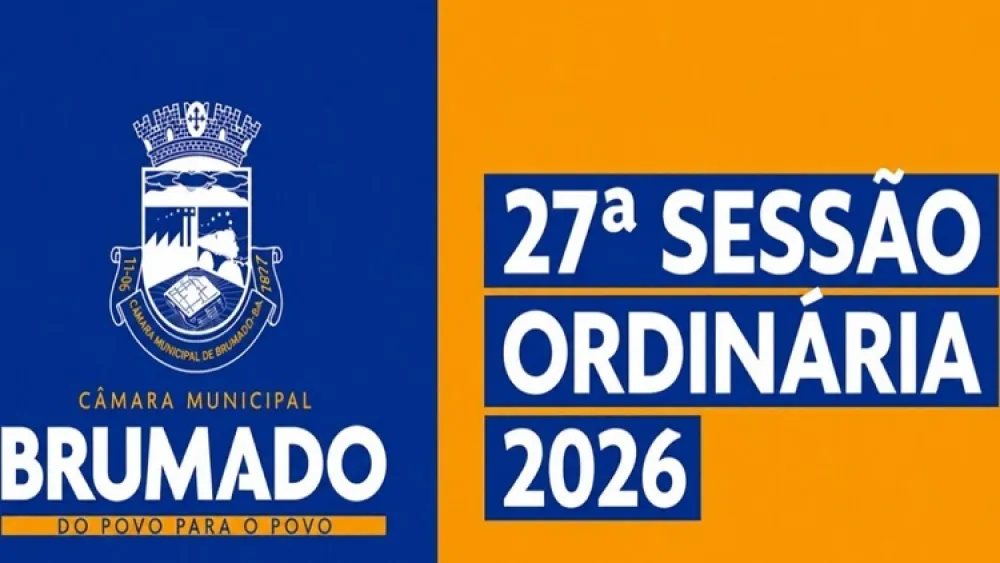 AO VIVO: 27ª Sessão Ordinária da Câmara de Vereadores de Brumado