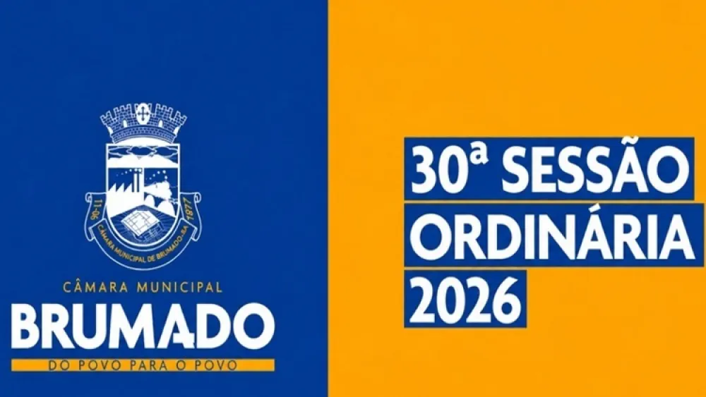 AO VIVO: 30ª Sessão Ordinária da Câmara de Vereadores de Brumado