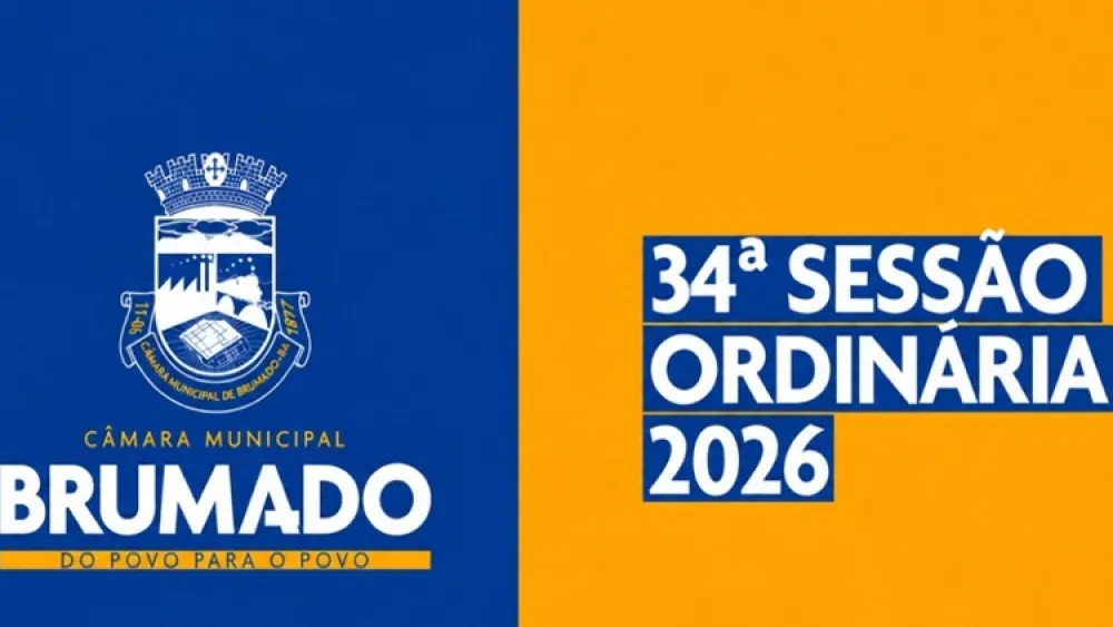AO VIVO: 34ª Sessão Ordinária da Câmara de Vereadores de Brumado